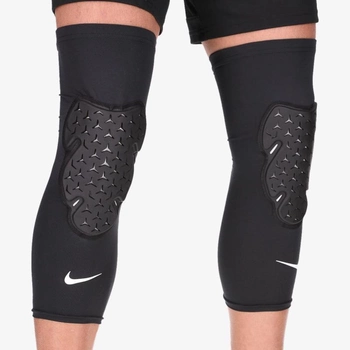 Компресійні наколінники з захистом(пара) Nike Pro Strong Leg Sleeves(N.100.0831.091) S