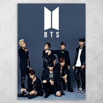 Плакат постер CupKit "BTS / БТС" №33 А3 42х29,7 см