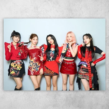 Плакат постер CupKit "(G)I-dle / Джи Айдл" №1 А3 42х29,7 см