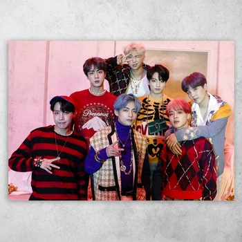 Плакат постер CupKit "BTS / БТС" №16 А4 21х29,7 см