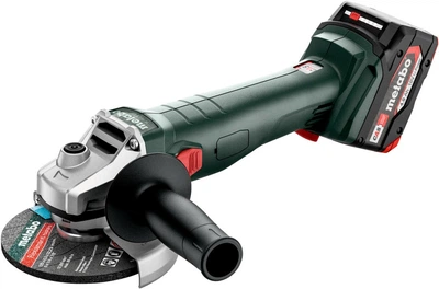 Аккумуляторная угловая шлифмашина Metabo W&nbsp;18&nbsp;L&nbsp;9-125 2 x 4.0 A-ч (602247510)