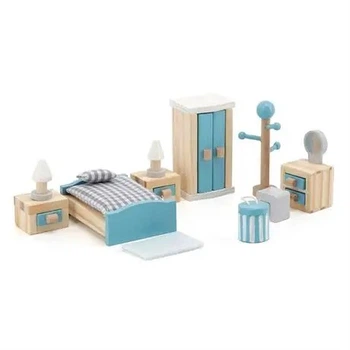 Дерев'яні меблі для ляльок Viga Toys PolarB Спальня
