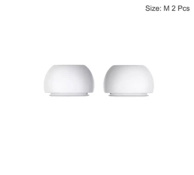 Амбушюры силиконовые Grendio для наушников AirPods Pro, размер М, Белые (2049051)