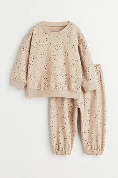 Костюм детский бежевый в точки H&M 104см (400093520)