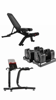 Лавка зі стійкою та гантелями Bowflex SelectTech 1090i