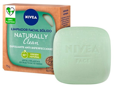 Пілінг для обличчя Nivea Naturally Clean Anti-Blemish White Clay Scrub 75 г (4005900834720)