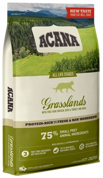 Sucha karma ACANA Grasslands Cat dla kotów wszystkich ras 4.5 kg (0064992714727)