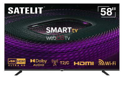 Телевизор Satelit 58U9200WS