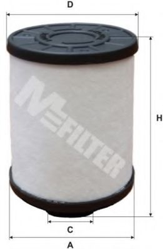 Фильтр топливный CITROEN, OPEL, CHEVROLET пр-во M-filter MFilter (DE3118)