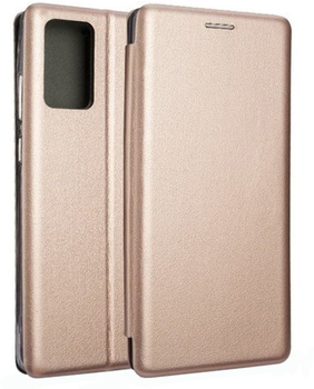 Etui z klapką Beline Book Magnetic do Samsung Galaxy Note 20 Rose gold (5903657574670)