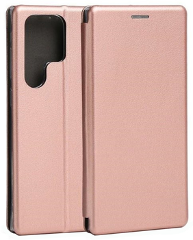 Чохол-книжка Beline Book Magnetic для Samsung Galaxy S23 Ultra Рожеве золото (5905359811756)