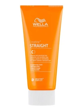 Крем для випрямлення фарбованого та чутливого волосся Wella Professionals Creatine+ Straight C 200 мл