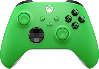 Bezprzewodowy pad do gier Microsoft Xbox Bezprzewodowy kontroler Velocity Green (QAU-00091)