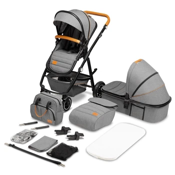 Универсальная коляска 2 в 1 Lionelo AMBER GREY STONE