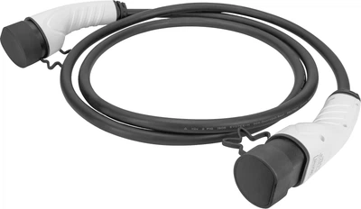 Kabel DIGITUS do ładowania pojazdów elektrycznych EV/PHEV, Typ2-Typ2, trójfazowy 400V, 16A, 11kW, 5 m (DK-3P16-050)