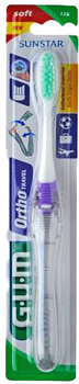 Дорожня щітка для зубів Gum Orthodontic Toothbrush Travel 125 (70942501255)