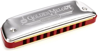 Губная гармошка Hohner M542056 Progressive Golden Melody E (110253)