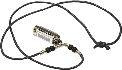 Губная гармошка Hohner M38N-BL Miniature Mini Harmonica Necklace Black C (127968)