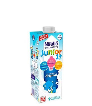 Mleko w płynie Nestle Junior Crecimiento 1+ Original 1000 g (8410100014289)