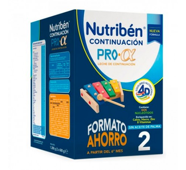 Молочна суха суміш для дітей Nutriben Continued Savings Format 1200 г (8430094309178)