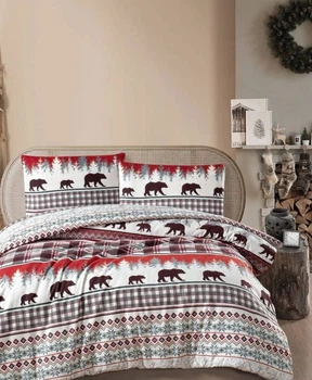 Постельный комплект First Choice фланель евро COZY tile