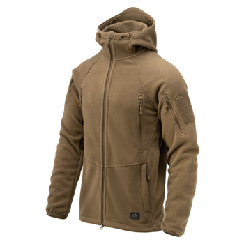 Куртка тактична флісова Helikon-Tex Patriot MK2 Hybrid Fleece Coyote M Модель 2023