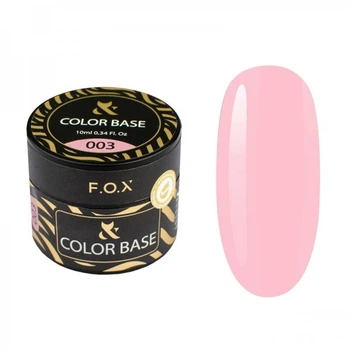 База цветная F.O.X Color Base 003 персиковая роза 10 мл (2100994244003)