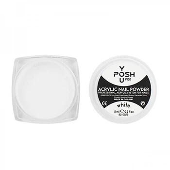 Акриловая пудра You POSH Acrylic Nail Powder White белая 5 г (5901000042494)