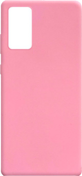 Панель Beline Candy для Samsung Galaxy Note 20 Light Pink (5903657576254)