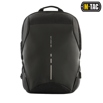 M-Tac рюкзак Urban Line Anti Theft Shell Pack Dark Grey/Black