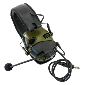 Активні навушники Howard Impact Sport + Адаптер з мікрофоном для підключення до рації (12500mic)