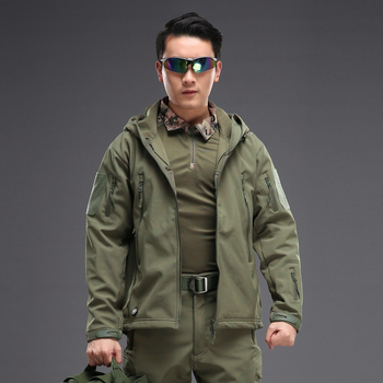 Тактическая куртка Pave Hawk PLY-6 Green 2XL мужская армейская водонепроницаемая осень-зима