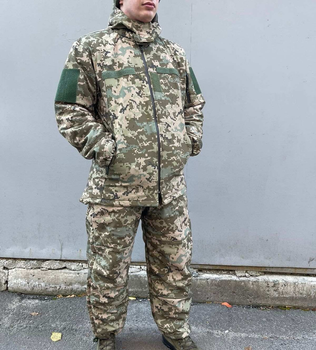 Зимний тактический мужской костюм термостойкий и водонепроницаемый Пиксель XL (24451) Kali