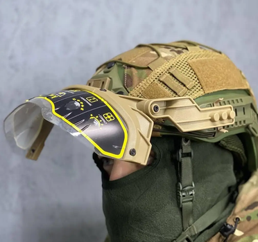 Тактические защитные очки Vulpo флип Койот (34044) Kali