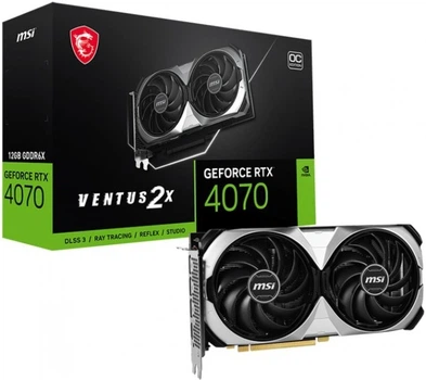 Відеокарта MSI GeForce RTX 4070 VENTUS 2X 12G OC