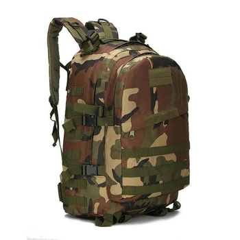 Тактический военный рюкзак US Army M11 зеленый камуфляж - 50x39x25 см (green camouflage M11)