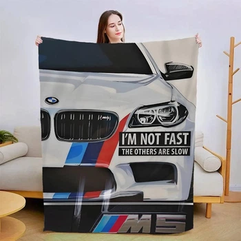 Плед BMW M5 покривало з 3D-малюнком розмір 160х200