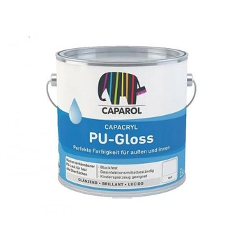 Эмаль полиуретано-акриловая Capacryl PU-Gloss прозрачная