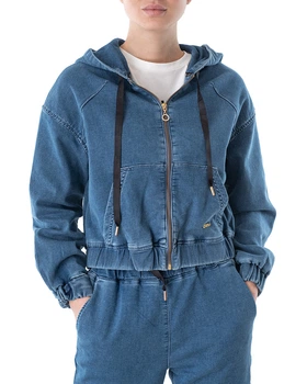 Куртка джинсова жіноча LIU JO (TA2196-F0871-77050/22) Блакитний S