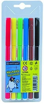 Фломастери 6кольорів Centropen.7550.06