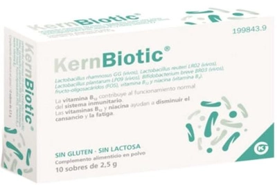 Kompleks prebiotyków i probiotyków Kern Kernbiotic 10 x 2.5 g Sachets (8470001998439)