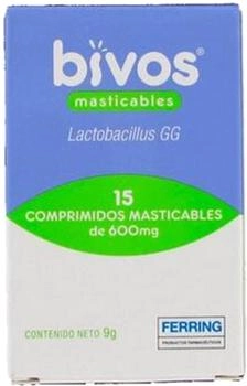 Probiotyk Ferring Bivos Chewable Tablets 15 pcs (8470001865885)