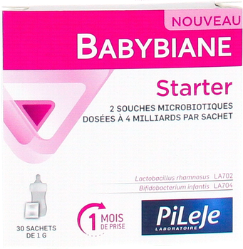 Probiotyk PiLeJe Babybiane Starter 30 Envelopes (3701145600656)