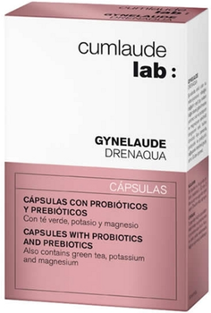Probiotyk Cumlaude Drenaqua Caspsules With Probiotics And Prebiotics 30 Units (8428749533900)
