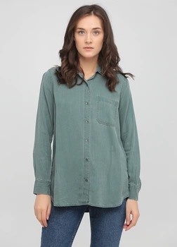 Рубашка с микро-дефектом Old Navy L Зеленый 449219_зеленый_деф