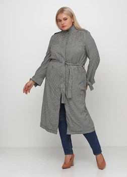 Пальто H&M 36 Чорно-білий 0584925_Черный.Белый_05