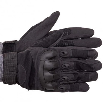 Тактичні військові рукавички EasyFit EF-2805-L розмір L із закритими пальцями Чорні (56002852)