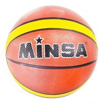 Мяч баскетбольный TK Sport Minsa 550 грамм размер №7 Оранжевый (C 34544/02)