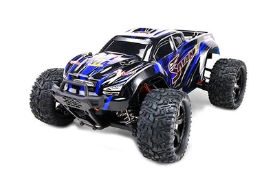 Машинка на радиоуправлении Remo Hobby SMax 1631 Monster Truck 1/16 4WD Brushed Blue