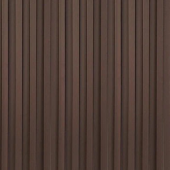 Декоративная стеновая рейка орех 160*23*3000мм (D) SW-00001535